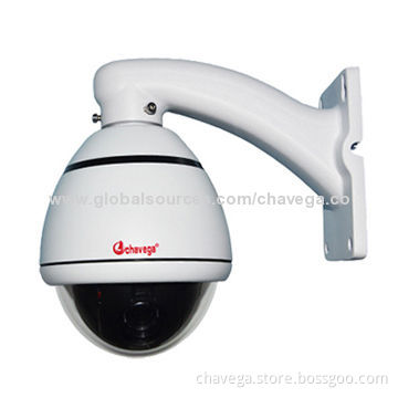 High speed dome mini camera, 960P 1.3MP pan and tilt 10x zoom dome camera, CE, FCC, RoHS marks